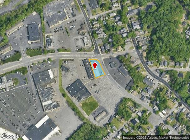  735 Oak St At South Keyser Ave, Scranton, PA Parcel Map