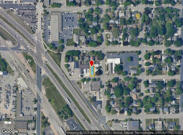 125 1St St Se, Osseo, MN Parcel Map