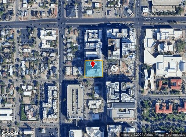  1011 N Tyndall Ave, Tucson, AZ Parcel Map