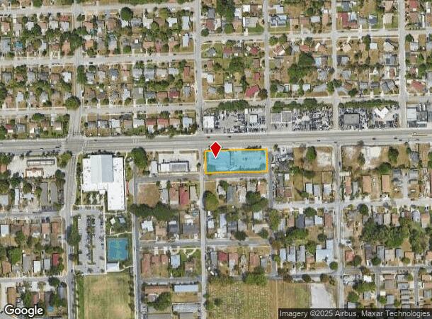  633 W Pembroke Rd, Hallandale Beach, FL Parcel Map