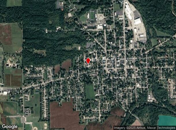  195 W Warren St, Germantown, OH Parcel Map