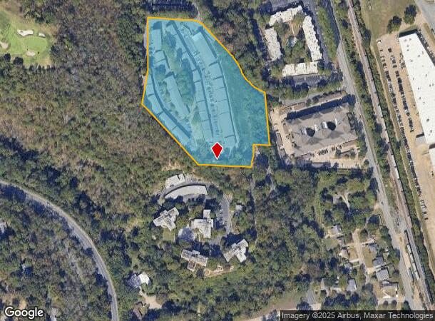 2100 Rebsamen Park Rd, Little Rock, AR Parcel Map