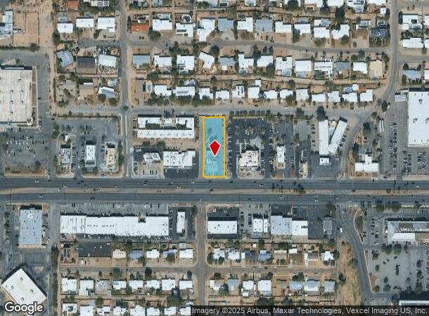 5712 E Broadway Blvd, Tucson, AZ Parcel Map