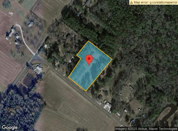  386 Thompson Town Rd, Whiteville, NC Parcel Map