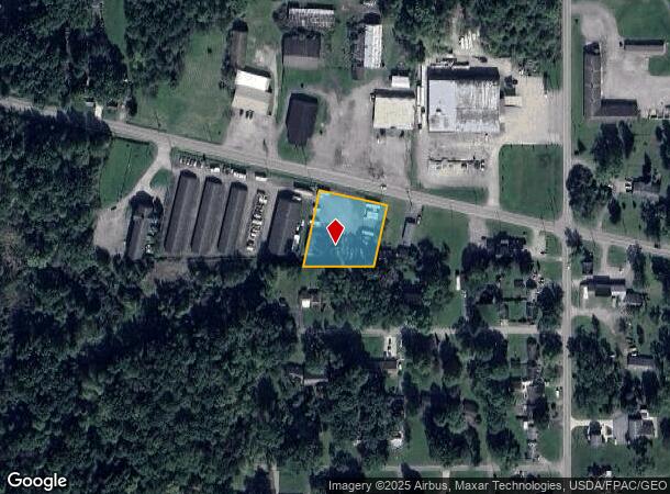  6072 W Liberty St, Hubbard, OH Parcel Map