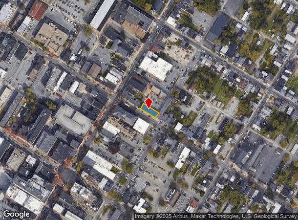  18 E Franklin St, Hagerstown, MD Parcel Map