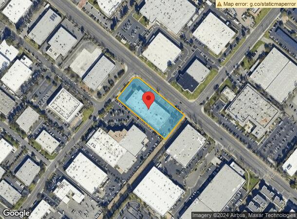  17032 Armstrong Ave, Irvine, CA Parcel Map