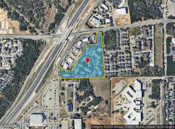  8302 W Hausman Rd, San Antonio, TX Parcel Map