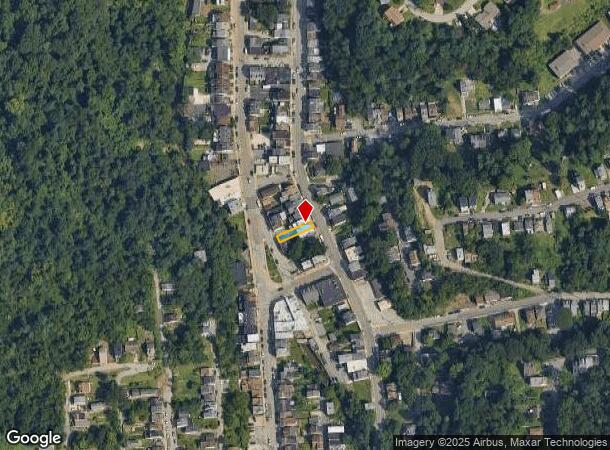  633 Evergreen Ave, Pittsburgh, PA Parcel Map