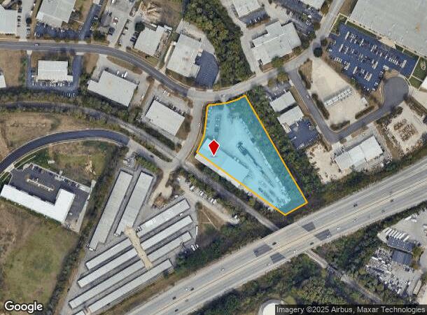  740 Enterprise Dr, Lexington, KY Parcel Map