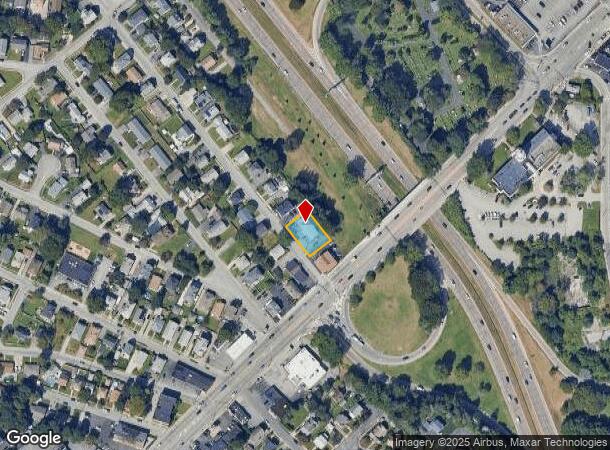  21 Pleasant St, Cranston, RI Parcel Map