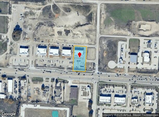  4010 W University Dr, Mckinney, TX Parcel Map