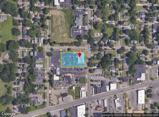  128 N Elm Ave, Jackson, MI Parcel Map