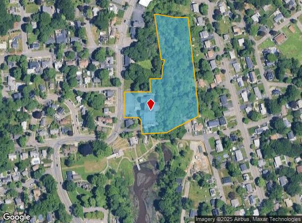 222 Central St, Saugus, MA Parcel Map