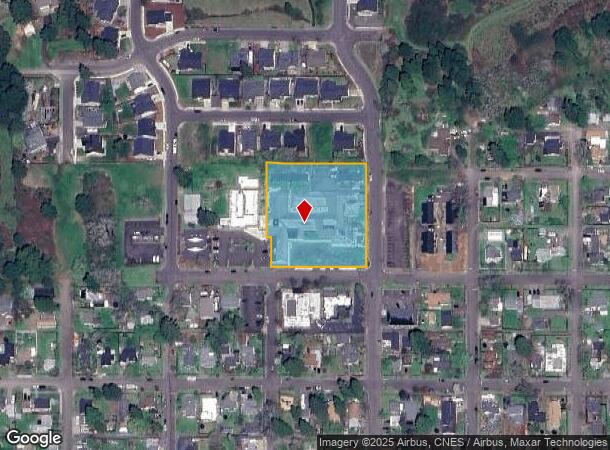  1340 Birch Ave, Cottage Grove, OR Parcel Map