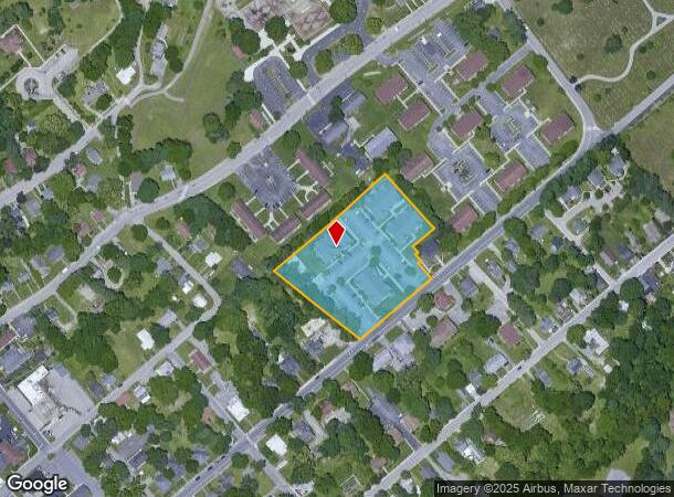  421 Roanoke St E, Blacksburg, VA Parcel Map