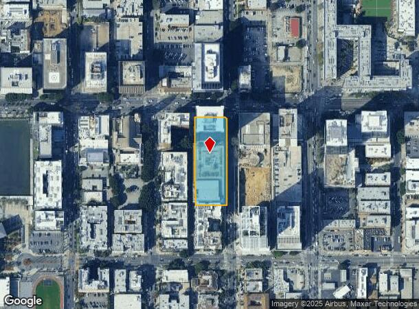  3250 Wilshire Blvd, Los Angeles, CA Parcel Map