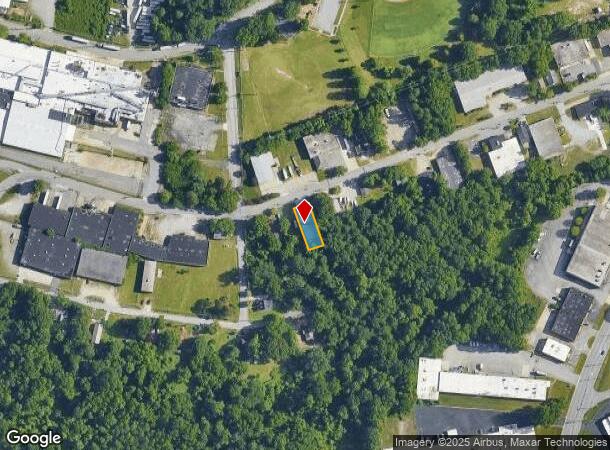  1237 Dorris Ave, High Point, NC Parcel Map