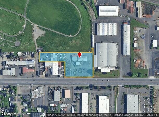  7559 Ne Lombard St, Portland, OR Parcel Map