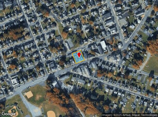201 W Main St, Pen Argyl, PA Parcel Map