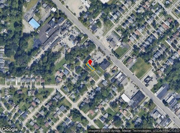 Lafayette Ave, Maple Hts, OH Parcel Map