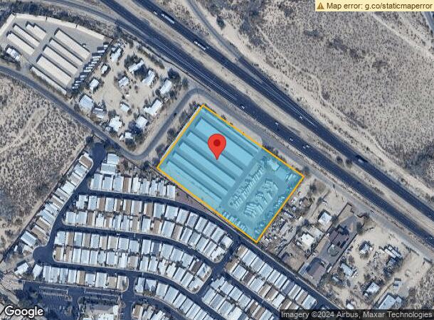  7340 E Benson Hwy, Tucson, AZ Parcel Map