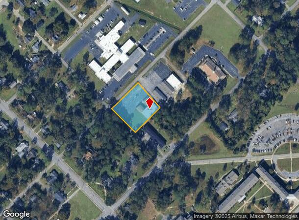  140 E Peacock St, Cochran, GA Parcel Map