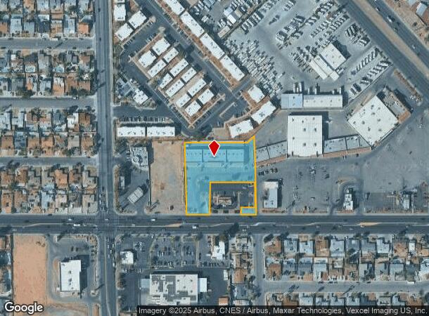 4640 E Flamingo Rd, Las Vegas, NV Parcel Map