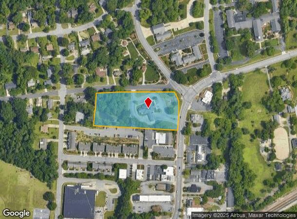  207 E Main St, Jamestown, NC Parcel Map