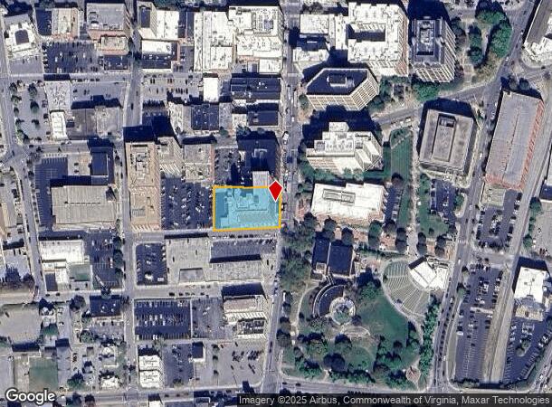 611 S Jefferson St, Roanoke, VA Parcel Map