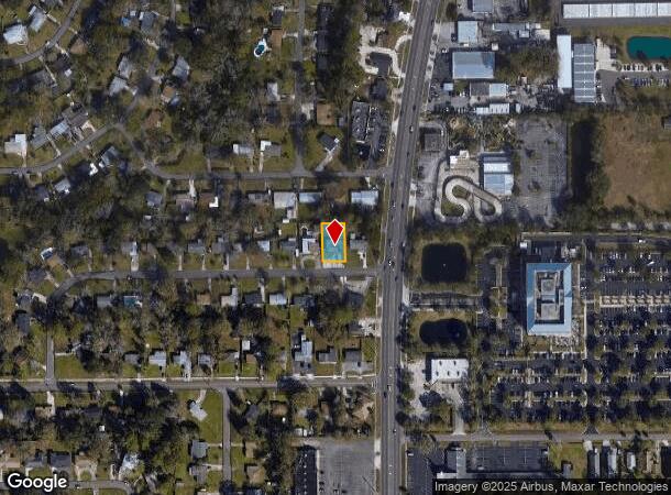 6215 Claret Dr, Jacksonville, FL Parcel Map