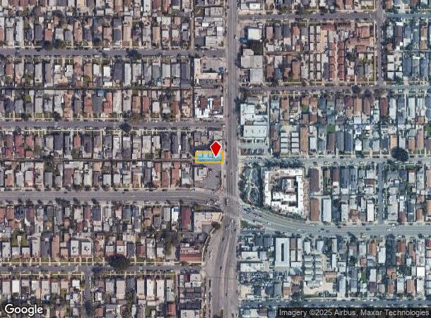  6211 S Vermont Ave, Los Angeles, CA Parcel Map