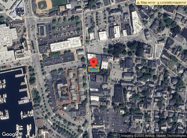  134 Thames St, Newport, RI Parcel Map