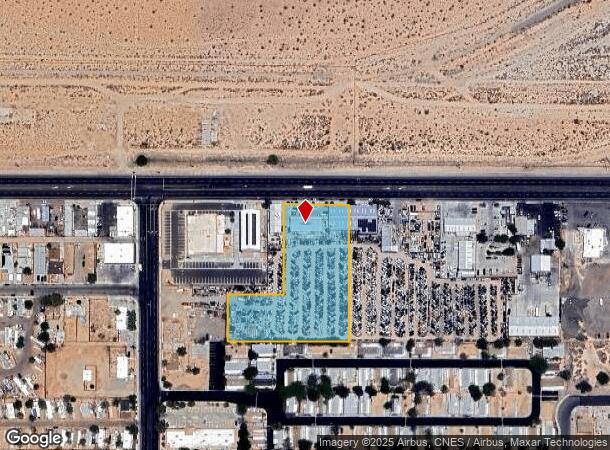 401 W Inyokern Rd, Ridgecrest, CA Parcel Map