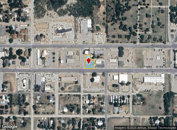  1201 Se 1St St, Mineral Wells, TX Parcel Map