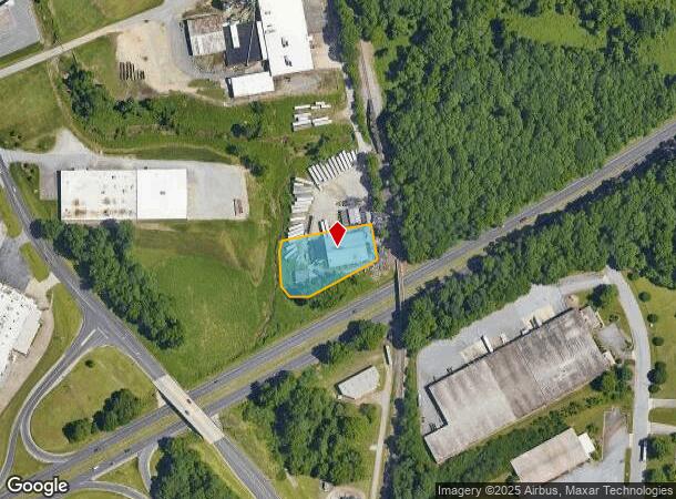 2020 Jarrell St, High Point, NC Parcel Map