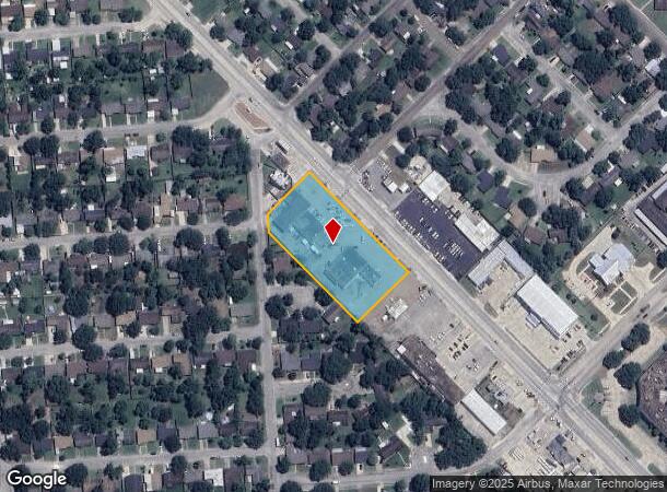  1305 Sam Houston Dr, Victoria, TX Parcel Map