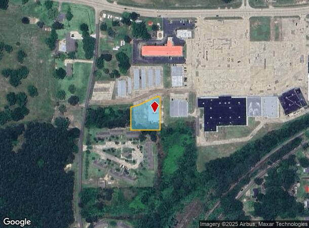 127 Plaza Dr, Mansfield, LA Parcel Map