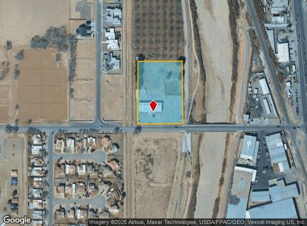 311 W Borderland Rd, El Paso, TX Parcel Map