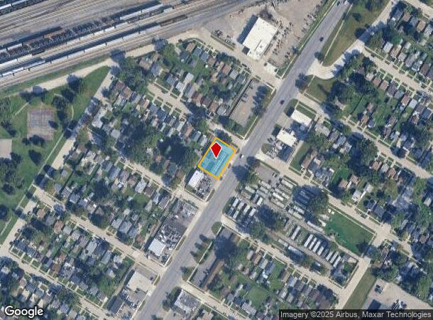 18609 Dix Rd, Melvindale, MI Parcel Map