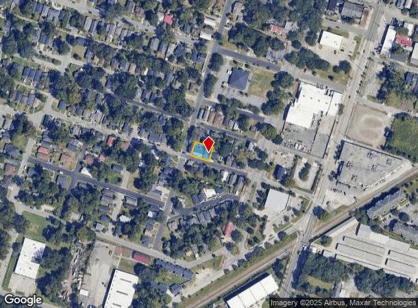  514 W 48Th St, Savannah, GA Parcel Map