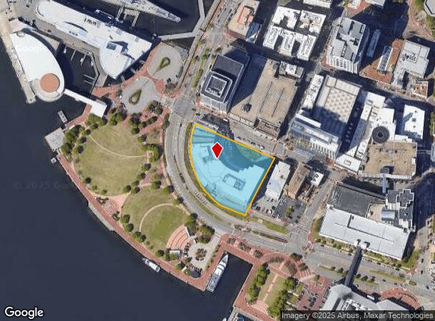 101 W Main St, Norfolk, VA Parcel Map
