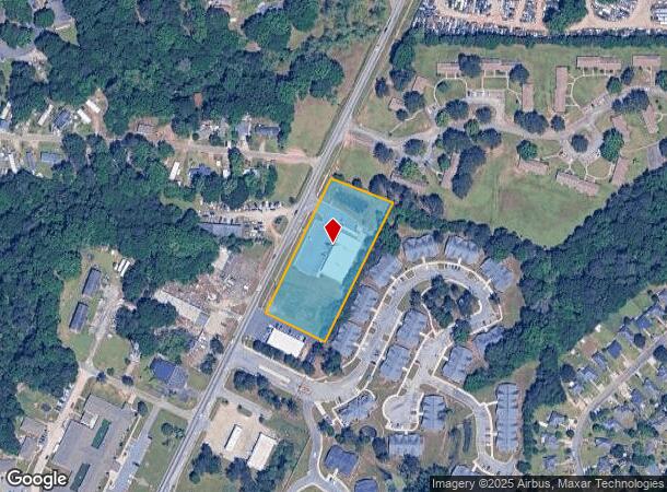 702 Elberta Rd, Warner Robins, GA Parcel Map