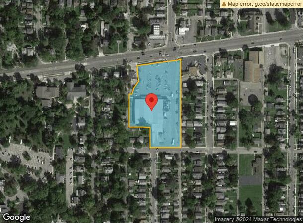  501 National Rd W, Richmond, IN Parcel Map