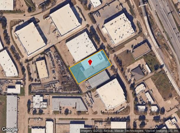 1523 Crescent Dr, Carrollton, TX Parcel Map