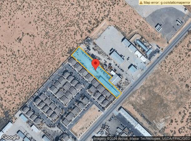  11101 Dyer St, El Paso, TX Parcel Map