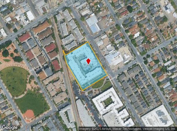  817 N 10Th St, San Jose, CA Parcel Map