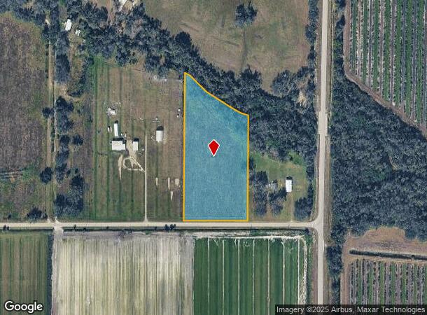  2902 Se Piggyback Rd, Arcadia, FL Parcel Map