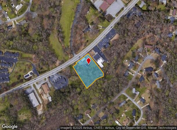310 E Butler Rd, Mauldin, SC Parcel Map