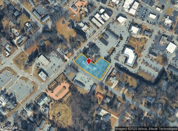  163 S Main St, Kernersville, NC Parcel Map